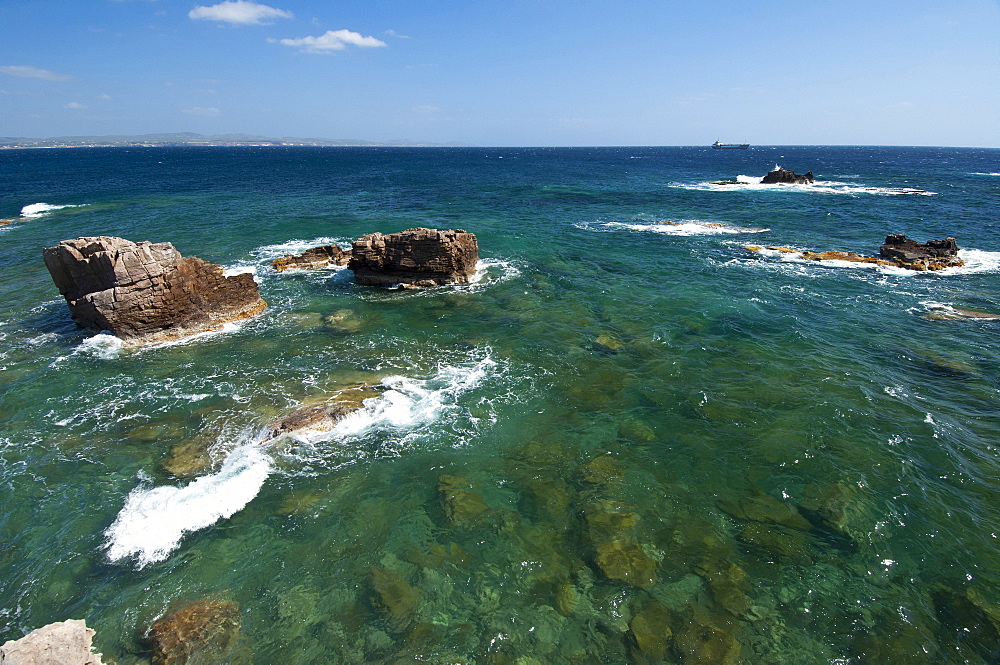 St Pietro Island landscape, Carloforte, St Pietro Island, Sulcis Iglesiente, Carbonia Iglesias, Sardinia, Italy, Europe