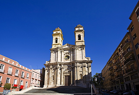 San Michele church, Cagliari,Sardinia,Italy,Europe.