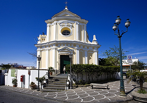 S, Peter's church,Ischia Ponte,Ischia Island, Naples, Campania, Italy, Europe