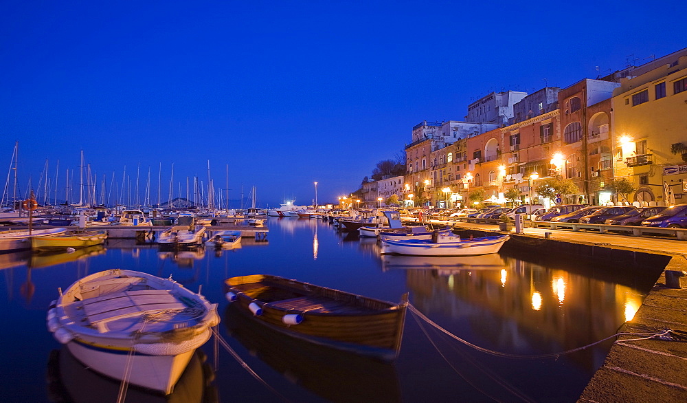 Procida harbour,Procida island,Naples,Campania,Italy,Europe.