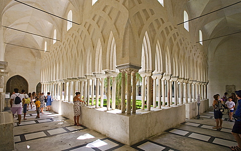 Chiostro del Paradiso cloister, Amalfi, Salerno, Campania, Italy, Europe