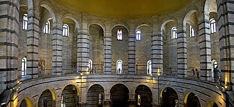 Pisa baptistry,Piazza dei Miracoli,Pisa city,Tuscany,Italy,Europe.