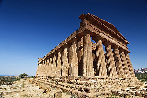 Concordia temple, Valle dei Templi, Argigento, Sicily, Italy, Europe