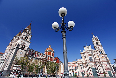 Piazza Duomo, cathedarl square, Acireale, Catania, Sicily, Italy, Europe 