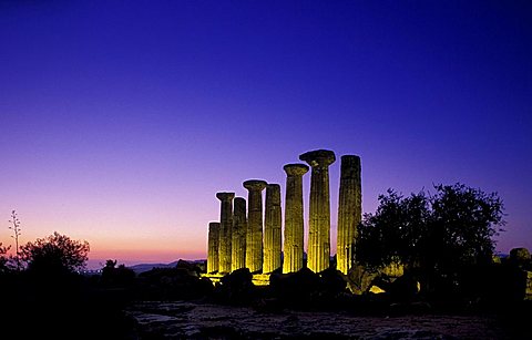 Hercules Temple, Agrigento, Sicily, Italy