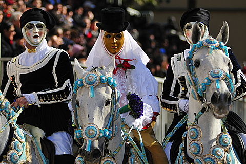 Sardinia. Oristano. Sa Sartiglia feast