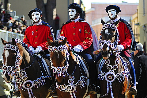 Sardinia. Oristano. Sa Sartiglia feast