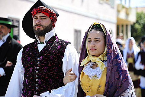 Sagra degli Agrumi, traditional feast, Muravera, Sardinia, Italy, Europe