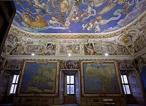 Palazzo Farnese palace, Caprarola, Lazio, Itali, europe