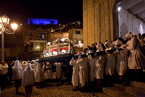 Leonforte, Holy friday procession, Sicily, Italy, Europe