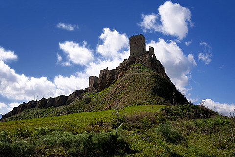 Castello di Cefala Diana castle, Palermo, Sicily, Italy, Europe