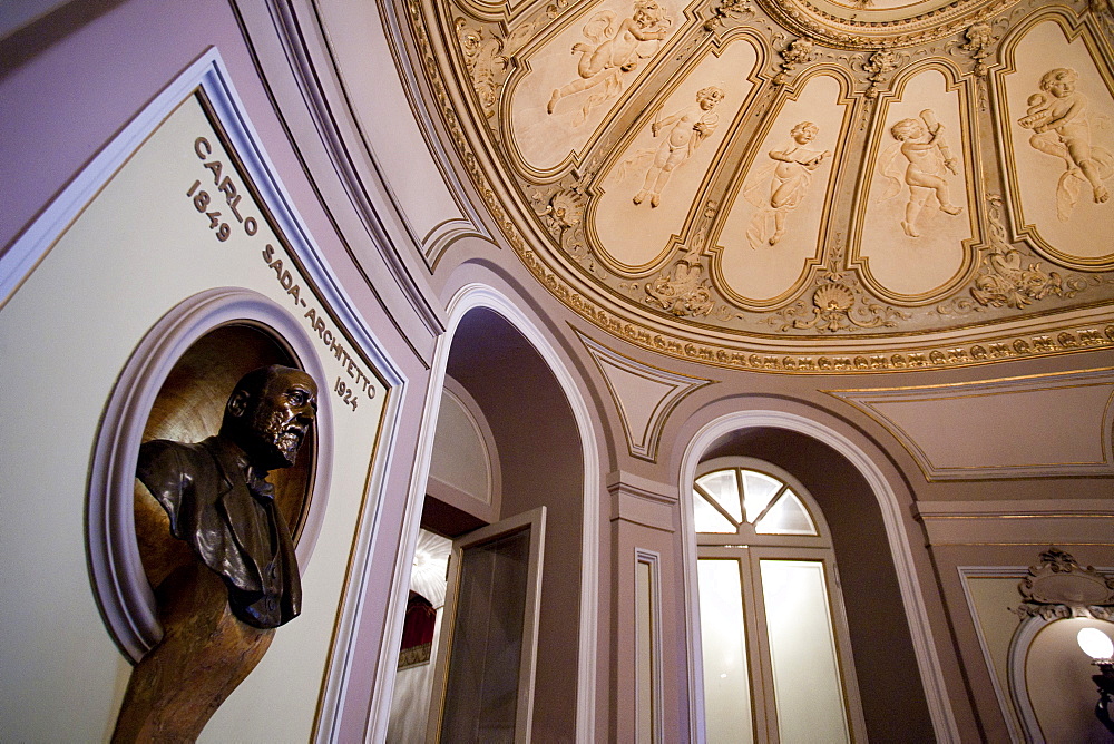 Foyer, Massimo Bellini theatre, Catania, Sicily, italy, Europe