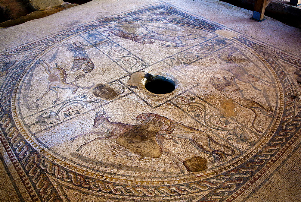 Insula Romana, Archeological site, Marsala, Sicily, Italy, Europe