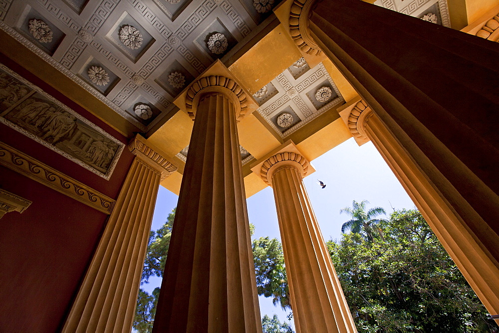 Botanical Garden favßade, Palermo, Sicily, Italy, Europe