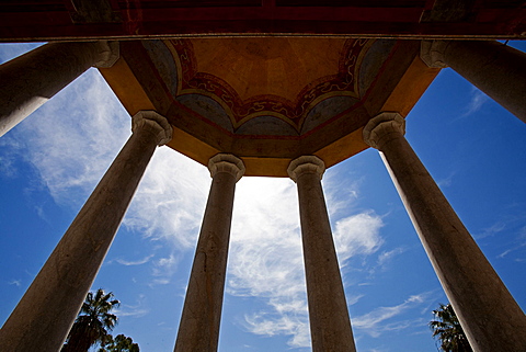 Palazzina Cinese favßade, Palermo, Sicily, Italy, Europe