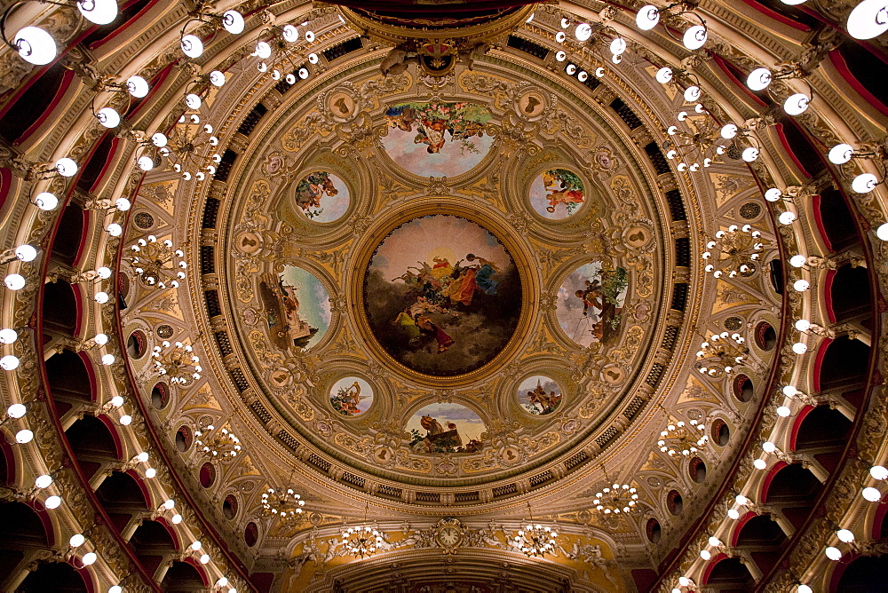 Massimo Bellini theatre, Catania, Sicily, italy, Europe