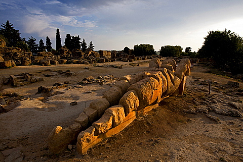 Valle dei Templi valley, Agrigento, Sicily, Italy, Europe