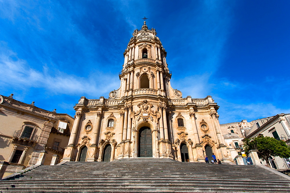 Chiesa di San Giorgio church, Sicilian Baroque, Modica, Sicily, Italy, Europe