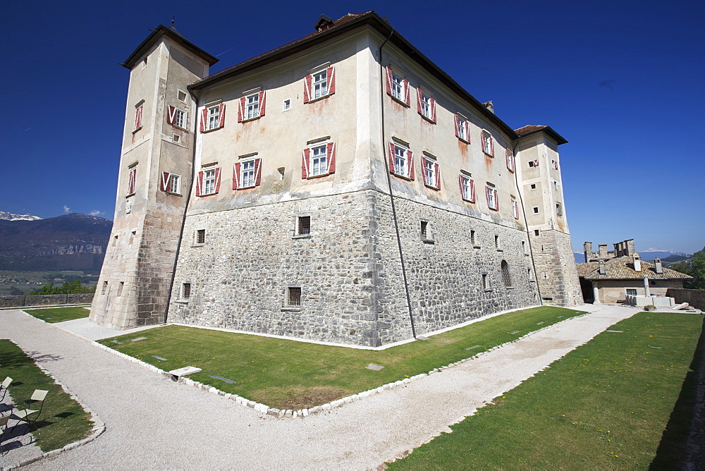 Thun castle, Non valley, Trentino, Italy, Europe