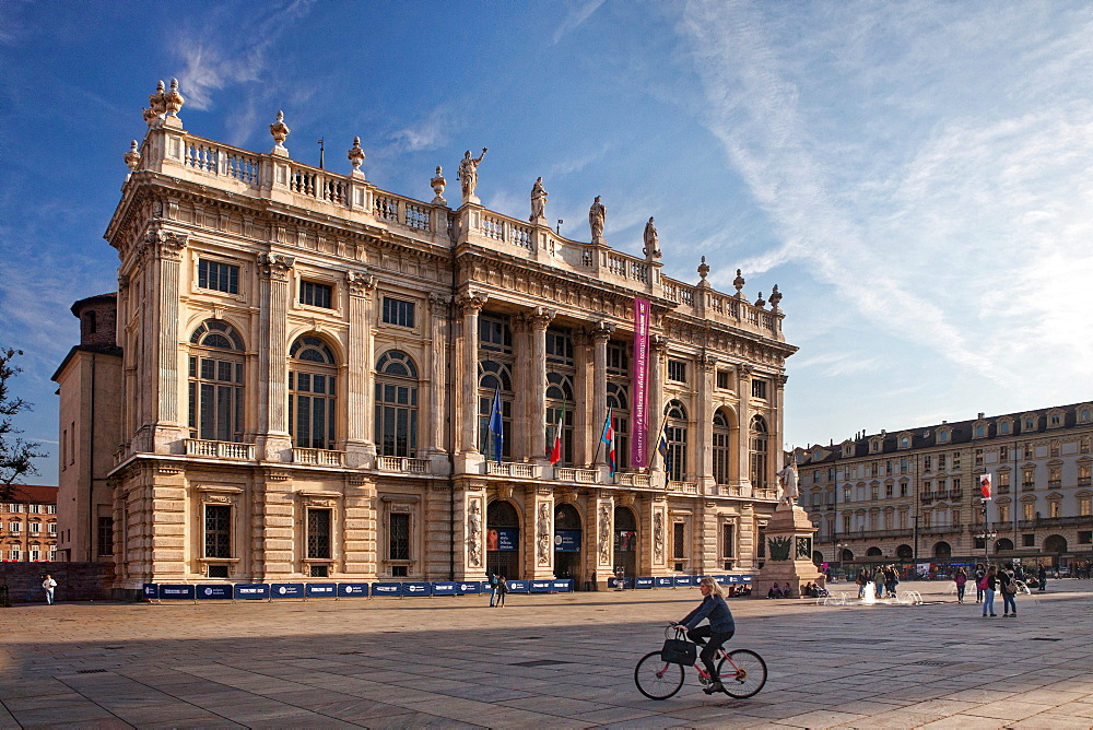 Palazzo Madama in Piazza castello, Turin, Italy, Europe