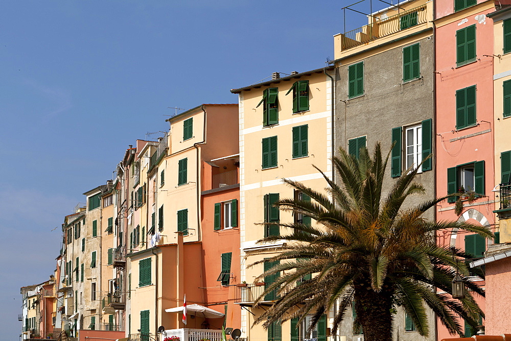 Foreshortening, Porto Venere, Golfo dei Poeti, Ligury, Italy, Europe