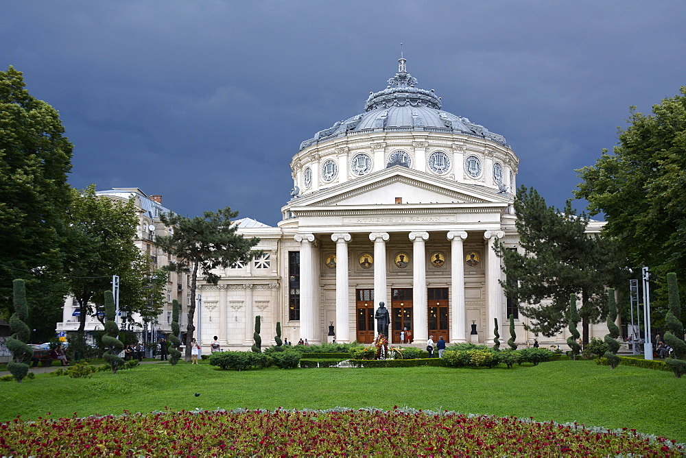 Romanian Athenaeum, Bucuresti, Bucharest, Romania, Europe