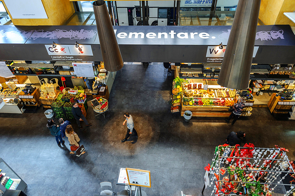 Mercato Centrale Roma, Rome Central Market, Via Giolitti 36 street, Rome, Lazio, Italy, Europe