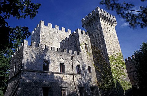 Castle of Brolio, Chianti, Tuscany, Italy.