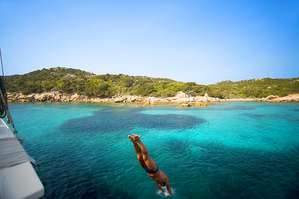 Island of Budelli, Bocche di Bonifacio, La Maddalena Archipelago, Sardinia, Italy, Europe