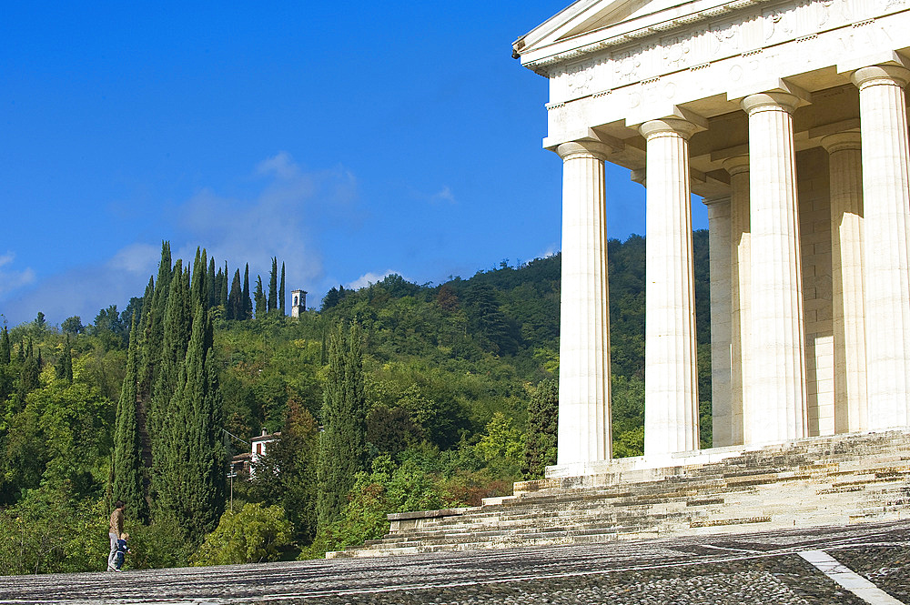 Antonio Canova Temple, Possagno, Veneto, Italy, Europe