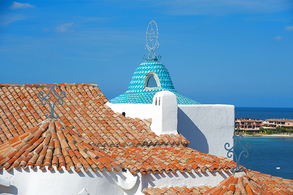 Stella Maris Church, Porto Cervo, Arzachena, Sardinia, Italy, Europe