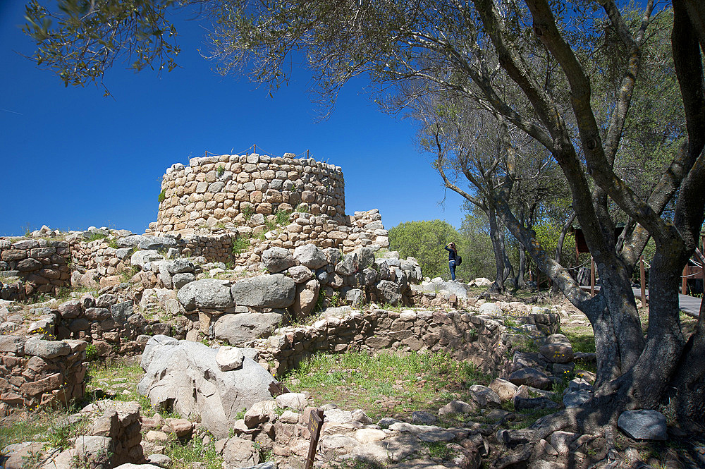 Nuraghe La Prisgiona, Arzachena, Sardinia, Italy, Europe