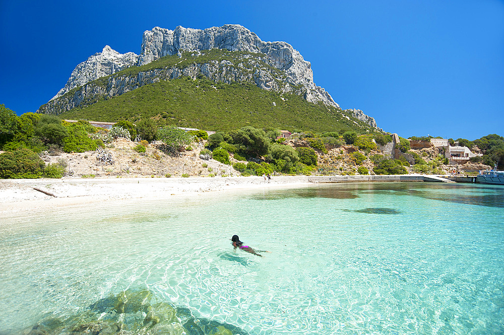 Isola di Tavolara, Loiri Porto San Paolo, Sardinia, Italy, Europe