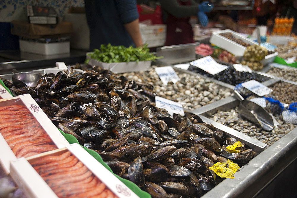 La Boqueria, Rambla, Barcelona, Catalonia, Spain, Europe