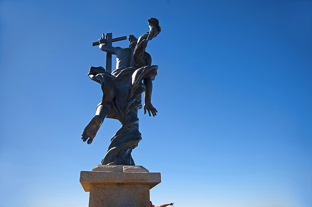 Il Redentore statue, Nuoro, Sardinia, Italy, Europe