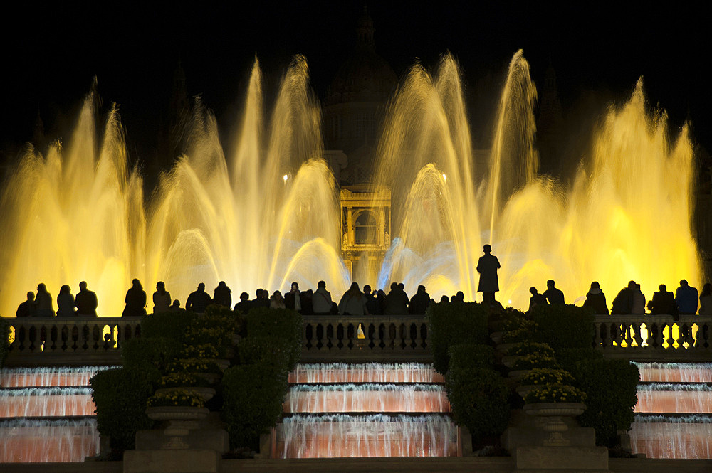 Font màgica de Montjuïc, Barcelona, Catalonia, Spain, Europe