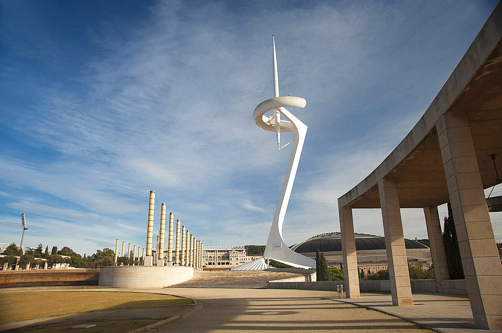 Anella Olimpica, Barcelona, Catalonia, Spain, Europe