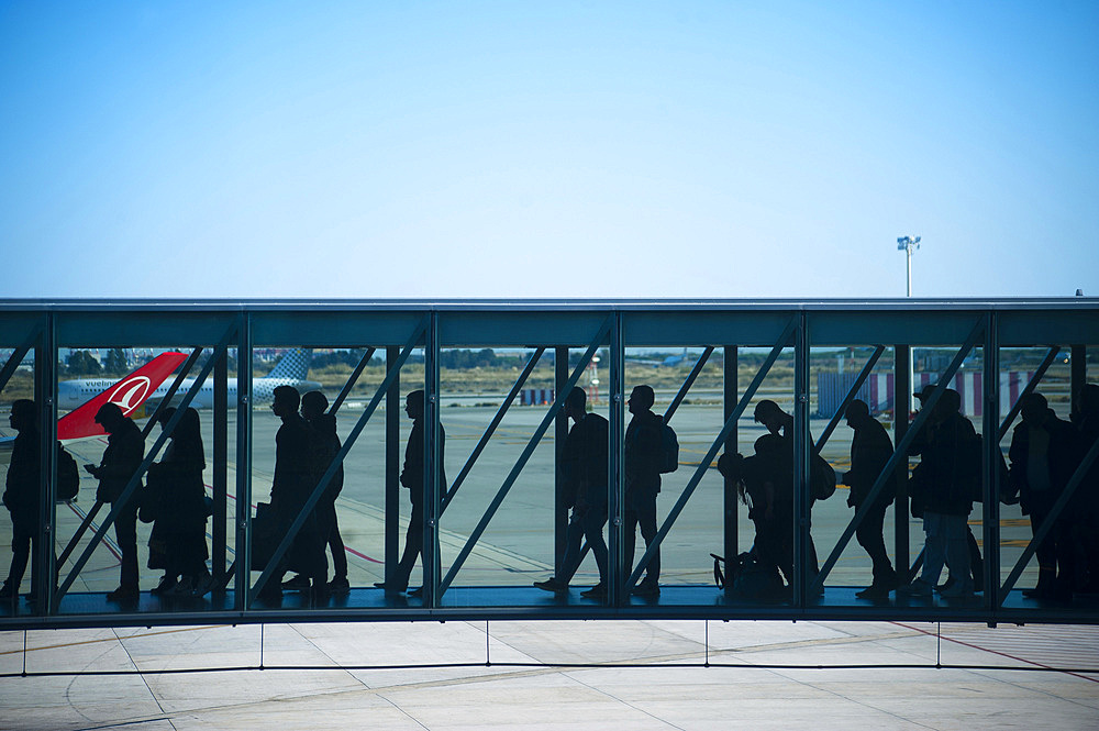 El Prat international airport, Barcelona, Catalonia, Spain, Europe