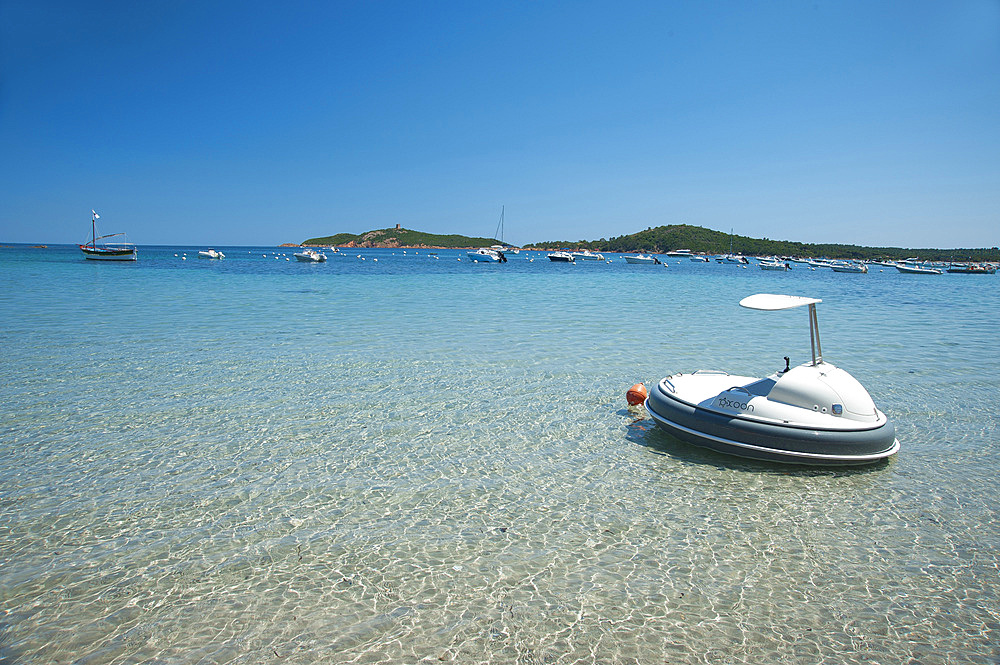 Pinarello beach, Corsica, France, Europe