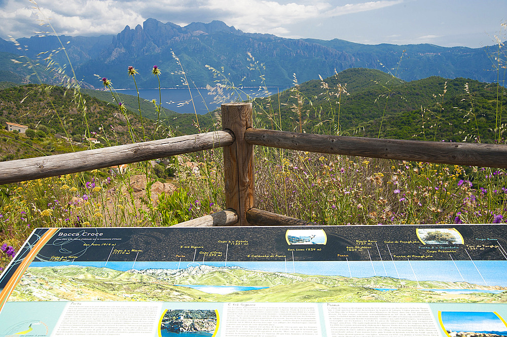 Bocca Croce, D81 road Porto to Piana, Corsica, France, Europe