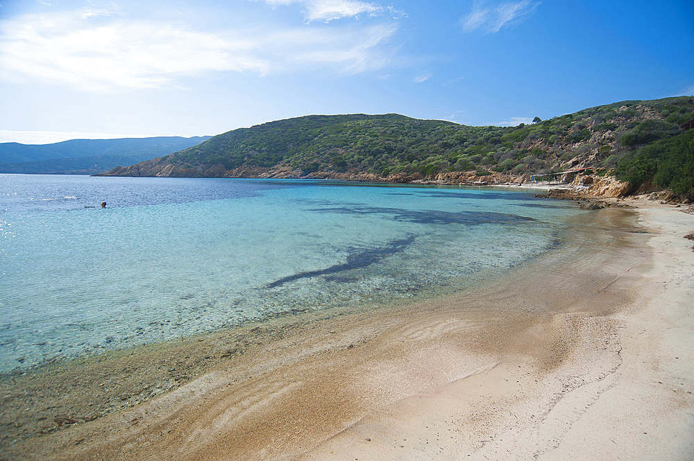 Cala Sabina, Asinara Island National Park, Porto Torres, North Sardinia, Italy, Europe