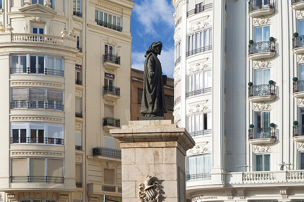 Plaça de lAjuntament, Valencia, Spain, Europe