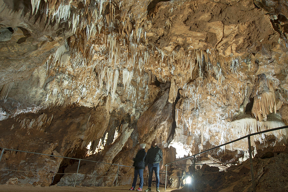 Is Zuddas Cave, Santadi, Sardinia, Italy, Europe