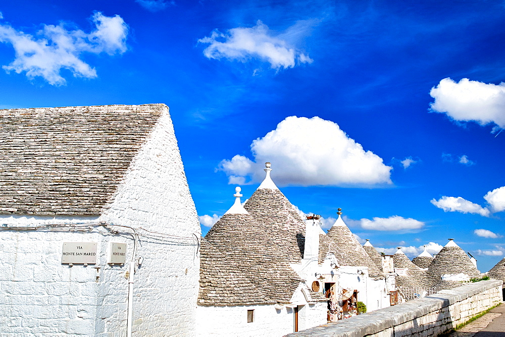 Beautiful Trulli of Alberobello, Italy.