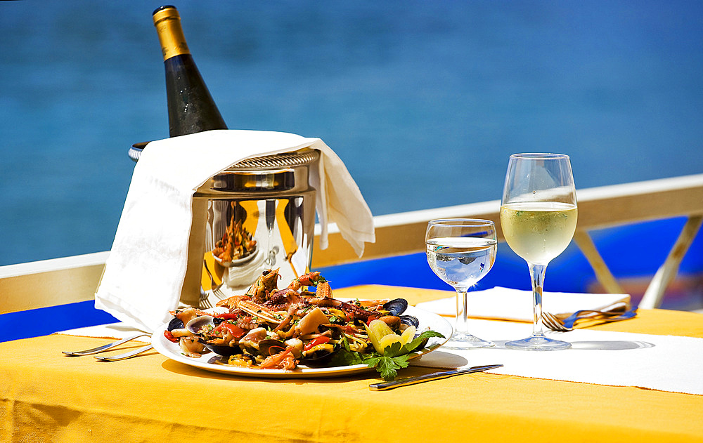 Food, Ischia island, Naples, Campania, Italy, Europe.