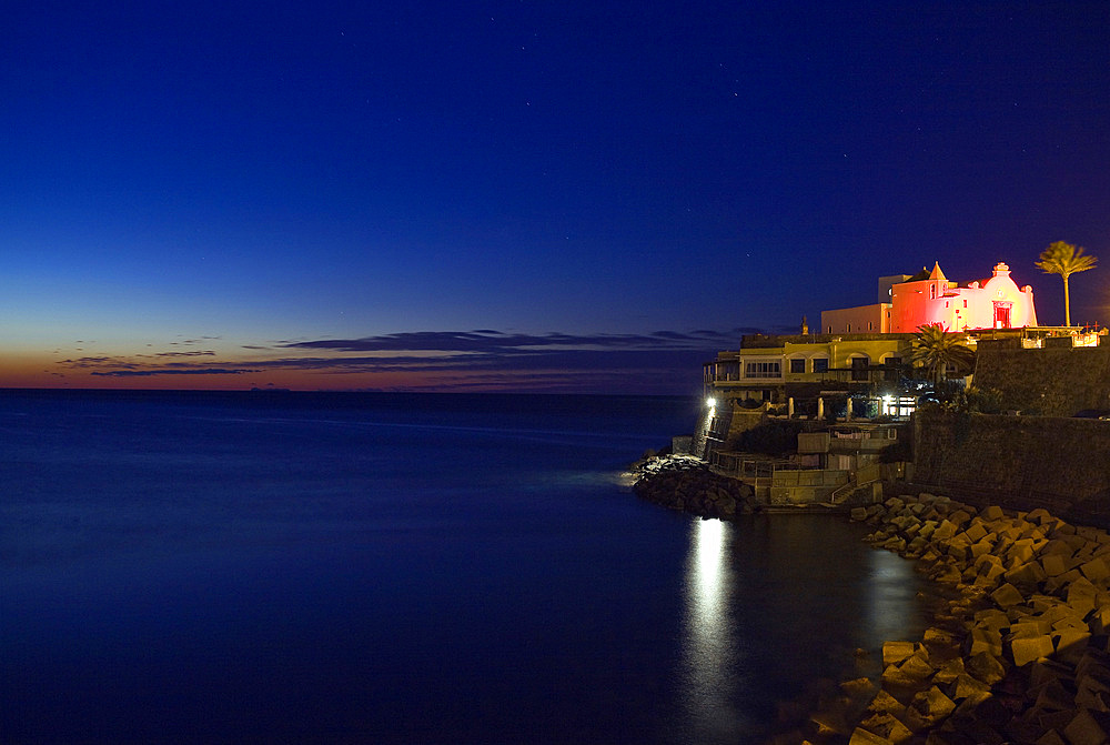 Soccorso church, Forio, Ischia island, naples, Campania, Italy, Europe.