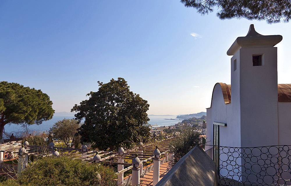 Villa Arbusto, Lacco Ameno, Ischia island, Campania, Italy, Europe