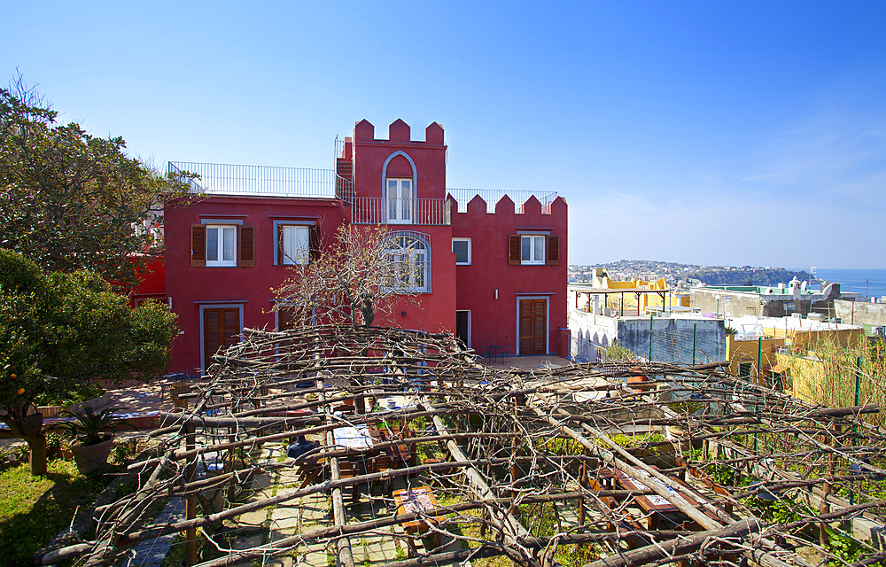 Hotel La Vigna; Procida island; Campania; Italy; Europe