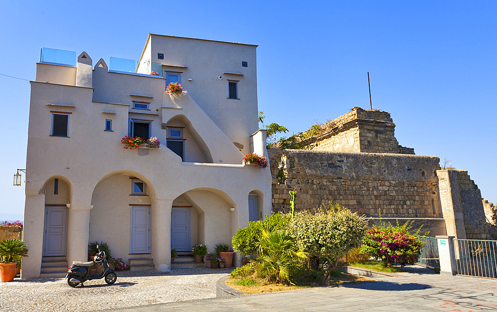 Terra Murata, Procida island, Naples, Campania, Italy, Europe.