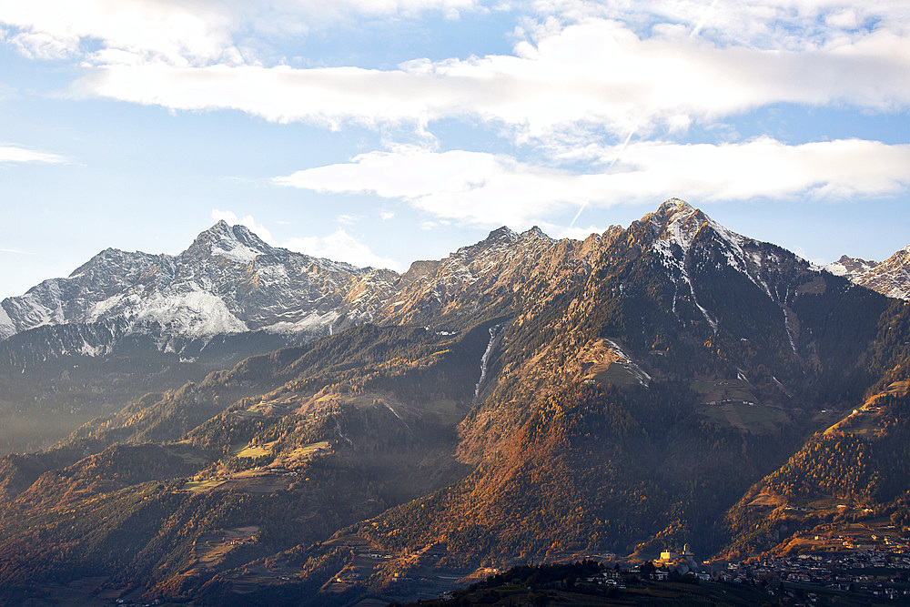 Gruppo tessa mountain, Merano Trentino Alto Adige, Italy.